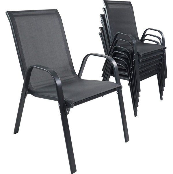 Gardenson Set Vrtnih Stolov Sonlas, Antracit, 6 Kos