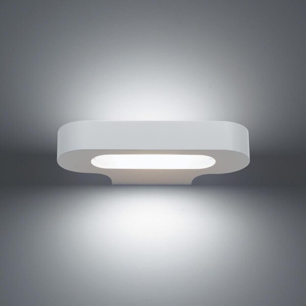 Artemide Talo dizajnerska stenska svetilka R7s 21 cm bela, zatemnjen, Bela, Hodnik, Kovina, Dizajn