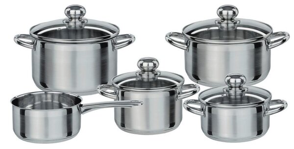 GSW Set Posod Silverstar, 5-Delni
