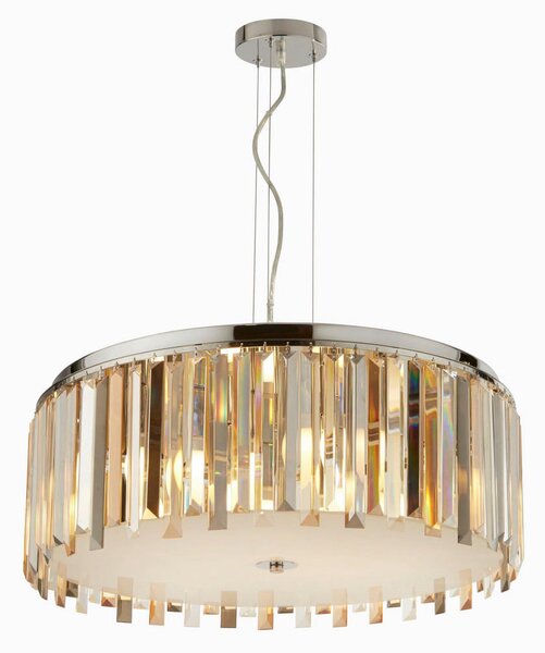 KRISTALNA VISEČA SVETILKA Clarissa 60/25-150 cm E14