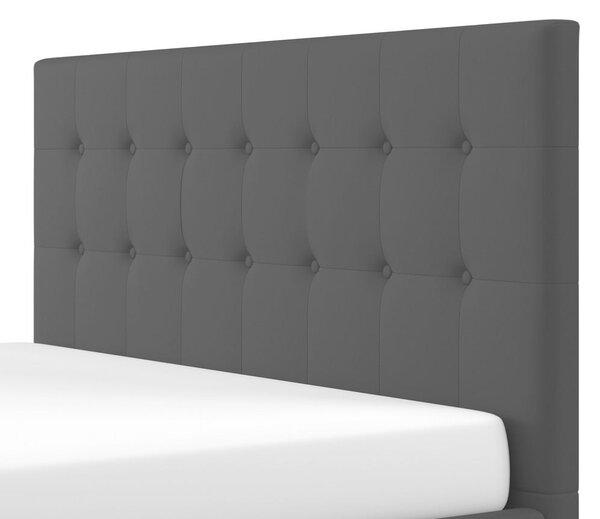 Bessagi Home Oblazinjena Postelja Frederico, Črna, 180 X 200 Cm