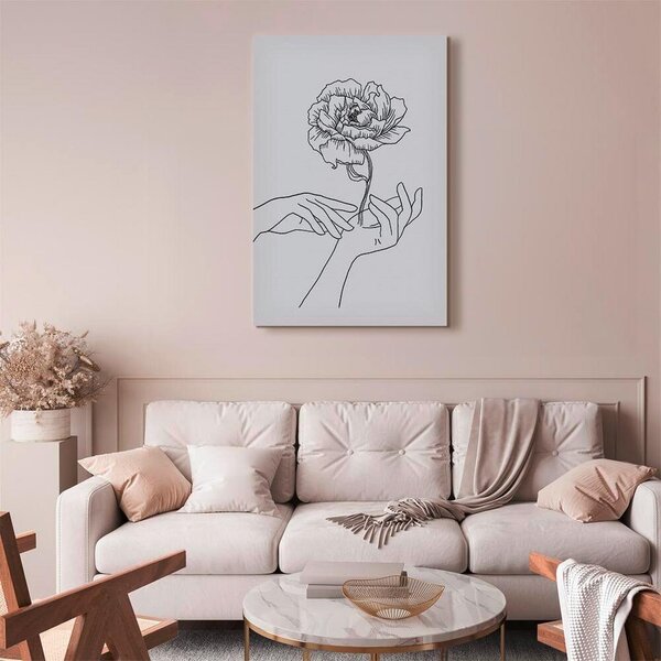 Artgeist Slika Na Platnu Delicate Touch