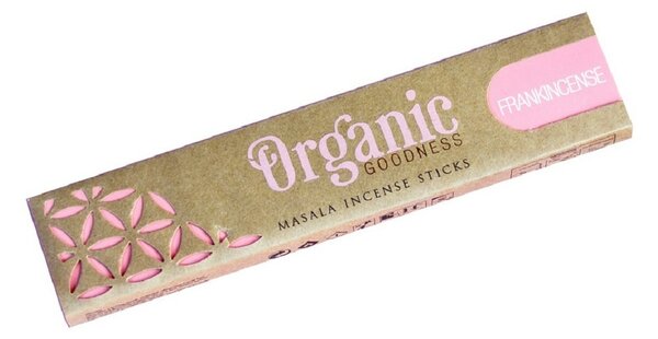 Dišeče palčke Organic Goodness Masala 12 kosov, Frankincense