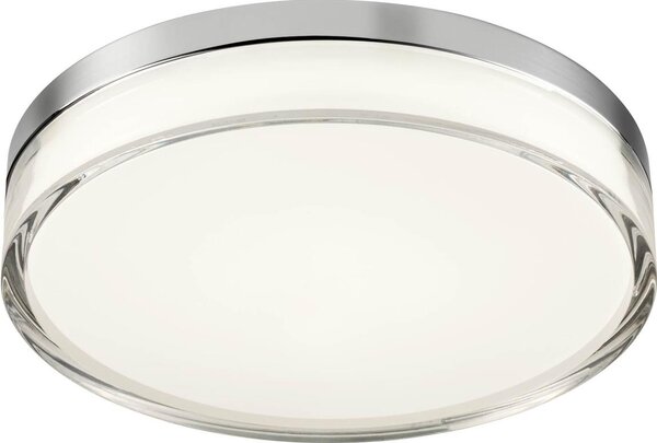 Redo 01-3728 - LED Stropna svetilka FRISBI LED/18W/230V 3000/4000K IP44 krom