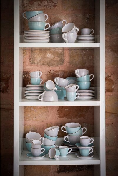 SET SKODELIC Vintage Nature Stein 8-delni
