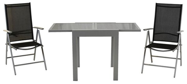 VRTNI SET aluminij srebrne barve srebrne barve