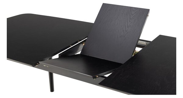 Raztegljiva jedilna miza z mizno ploščo v hrastovem dekorju 90x219 cm Montreux – Actona