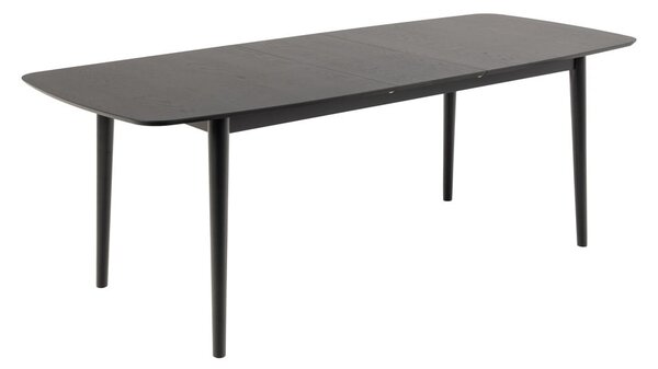 Raztegljiva jedilna miza z mizno ploščo v hrastovem dekorju 90x219 cm Montreux – Actona