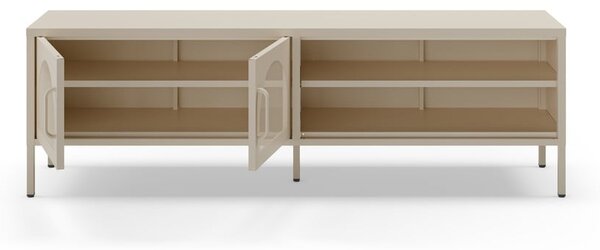 Kremno bela TV omarica 160x50 cm Diora – Marckeric