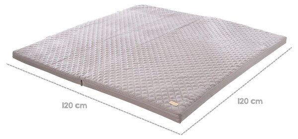 Temno siva otroška igralna podloga 120x120 cm Style – Roba