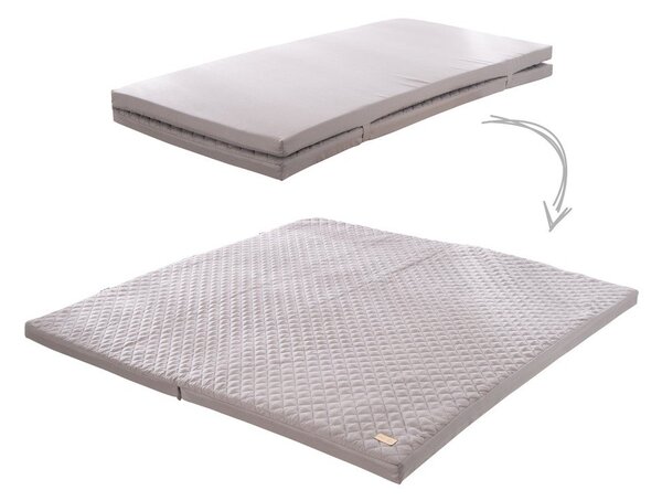 Temno siva otroška igralna podloga 120x120 cm Style – Roba
