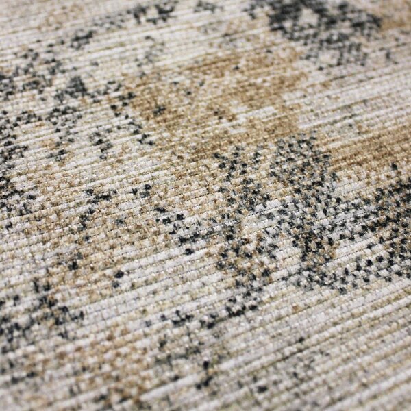 Sivo-bež pralna preproga 152x230 cm Lila Abstract – Flair Rugs