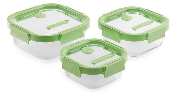 Posode za hrano v kompletu 3 ks – Lékué
