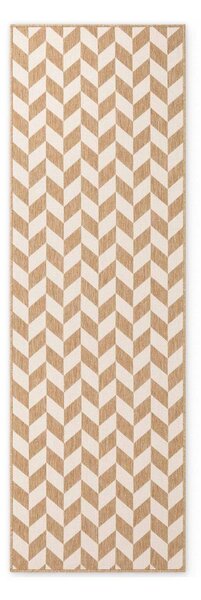 Kremno bel/v naravni barvi zunanji in notranji tekač 80x200 cm Haringey Terrick – Ted Baker