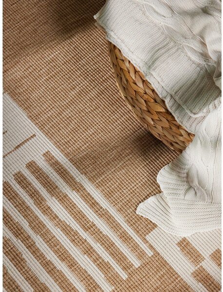 Kremno bela/naravna notranja in zunanja preproga 200x300 cm Haringey Acacia – Ted Baker