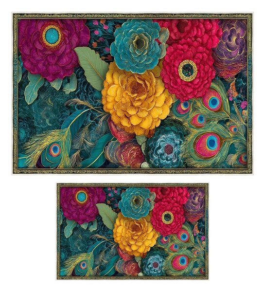 Kopalniške preproge v kompletu 2 ks 60x100 cm – Foutastic