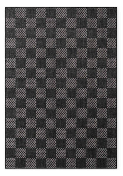 Črna/kremno bela notranja in zunanja preproga 160x230 cm Haringey Dorothy – Ted Baker