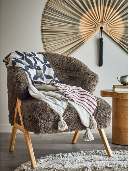Odeja iz mešanice bombaža 130x155 cm Forma – Bloomingville