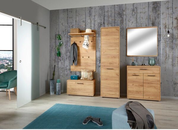 Mömax Garderobni Panel Fontana, Barva Hrasta