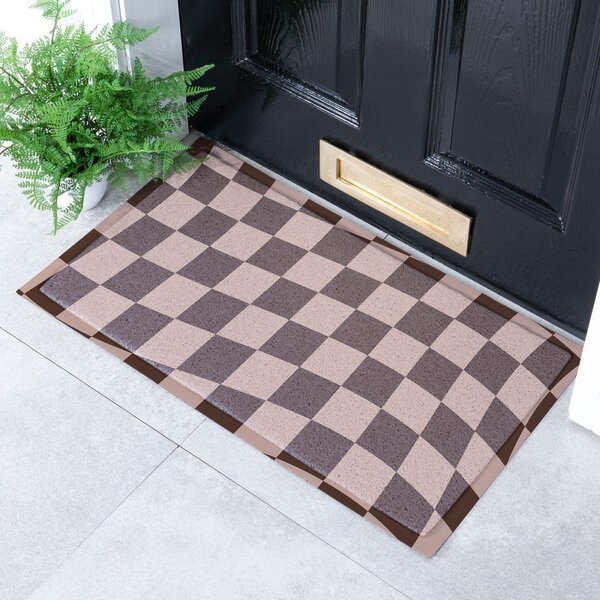 Predpražnik iz PVC-ja 40x70 cm Checkerboard – Artsy Doormats