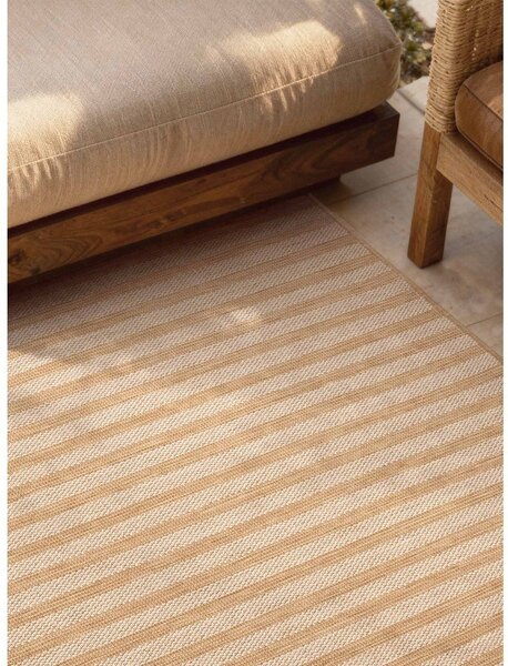Kremno bela/naravna notranja in zunanja preproga 120x170 cm Haringey Linley – Ted Baker