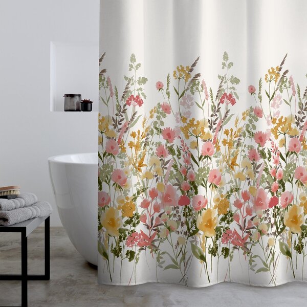 Zavesa za tuš 180x180 cm Countryside Floral – Catherine Lansfield