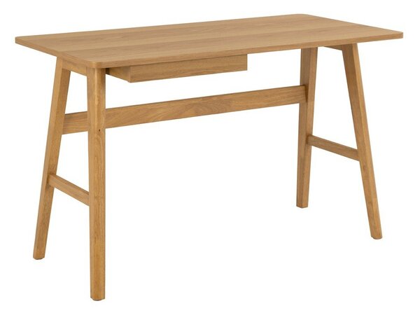 Pisalna miza v hrastovem dekorju 60x120 cm Barnett – Actona