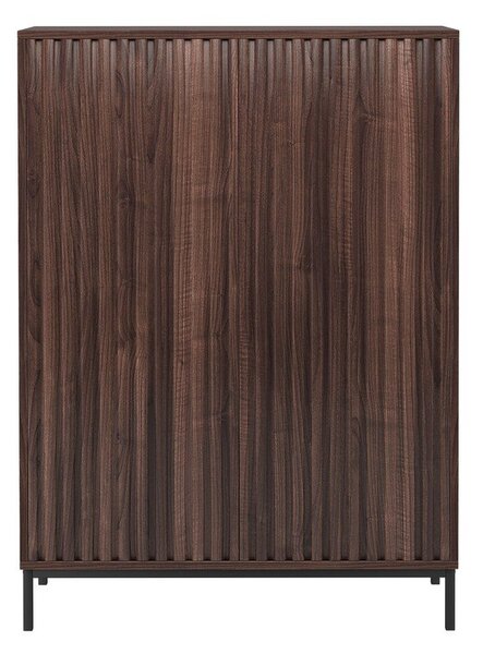Omarica v dekorju oreha v naravni barvi 80x110 cm Celine - Støraa