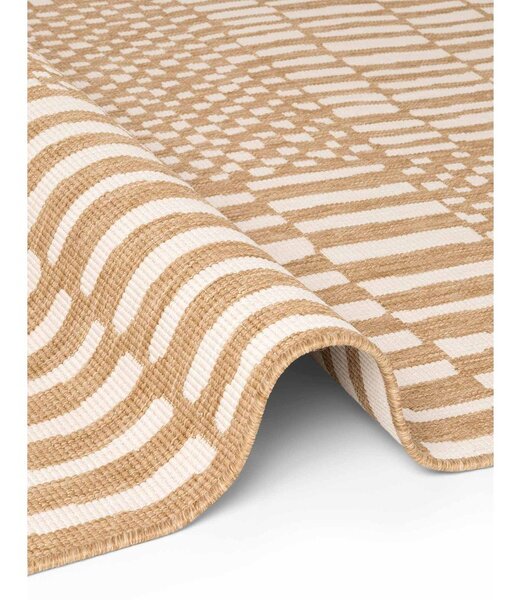 Kremno bela/naravna notranja in zunanja preproga 160x230 cm Haringey Barkham – Ted Baker