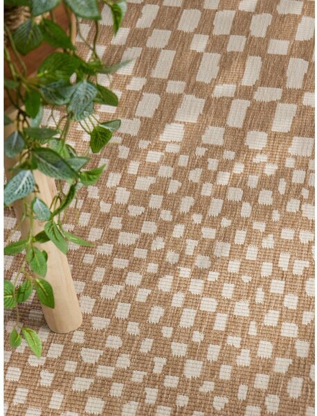 Kremno bela/naravna notranja in zunanja preproga 160x230 cm Haringey Barkham – Ted Baker