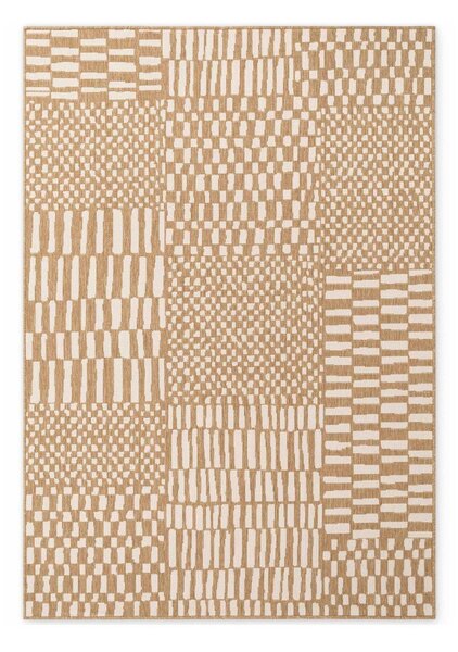 Kremno bela/naravna notranja in zunanja preproga 160x230 cm Haringey Barkham – Ted Baker