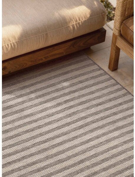 Siva/kremno bela notranja in zunanja preproga 120x170 cm Haringey Linley – Ted Baker