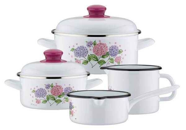 Delimano Set Posod Hortensie, 4-Delni