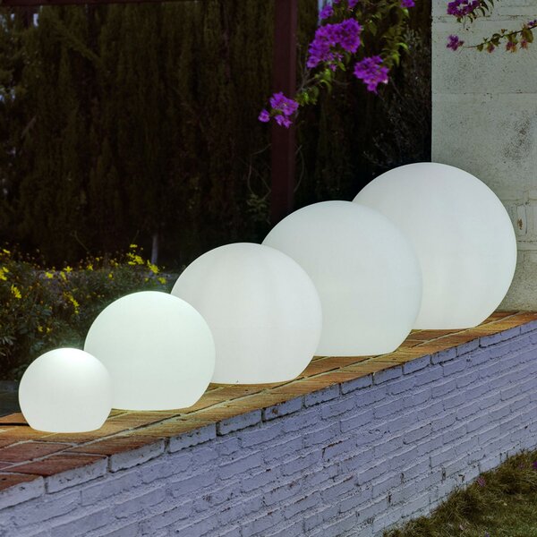 Newgarden Buly globus za talno luč, Ø 50 cm, Bela, Plastika, Sodobni