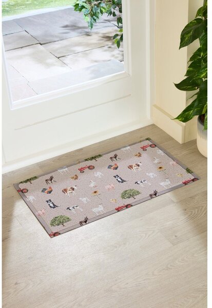 Predpražnik iz PVC-ja 40x70 cm Farm Life – Artsy Doormats