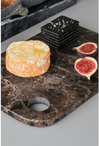 Servirna marmorna deska 30 x 20 cm Marble – Mette Ditmer Denmark