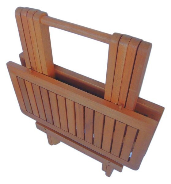 Vrtna miza iz masivne akacije 50x50 cm Cleveland – Garden Pleasure