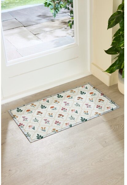 Predpražnik iz PVC-ja 40x70 cm Vintage Floral Stamp – Artsy Doormats