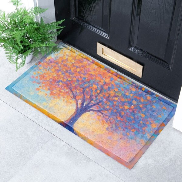 Predpražnik iz PVC-ja 40x70 cm Tree Of Life – Artsy Doormats