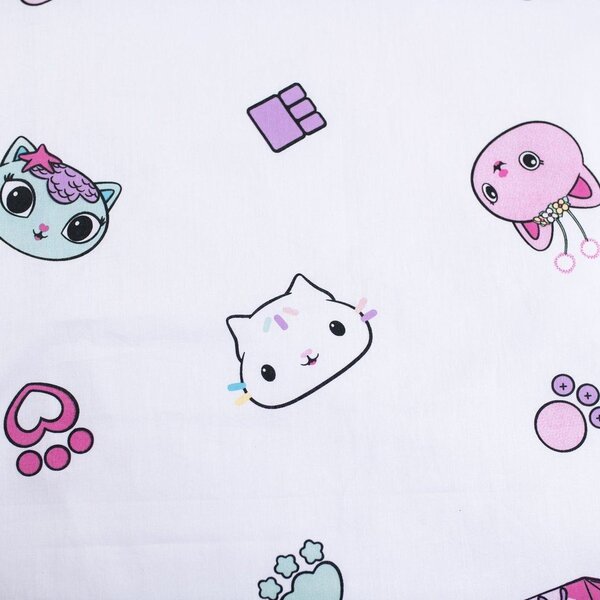 Bombažna otroška posteljnina za otroško posteljico 100x135 cm Gabby's Dollhouse "Sugar Dream" – Jerry Fabrics