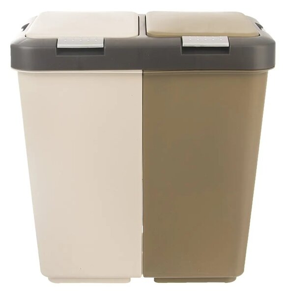 Orion Koš za odpadke DUO DUST, 2 x 20 l, 40 l