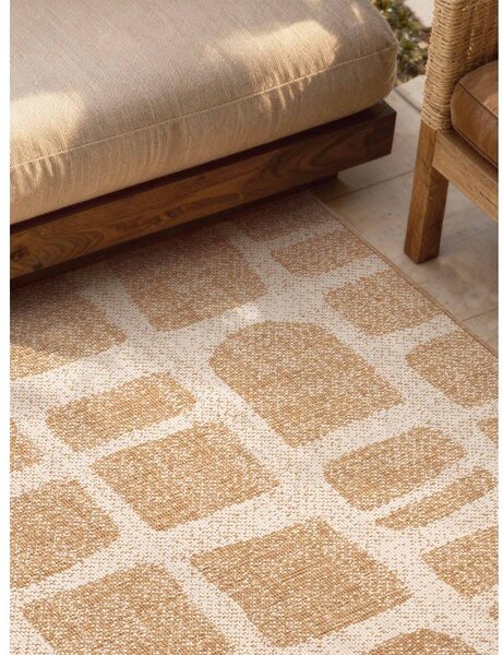 Kremno bela/naravna notranja in zunanja preproga 120x170 cm Haringey Ruskin – Ted Baker