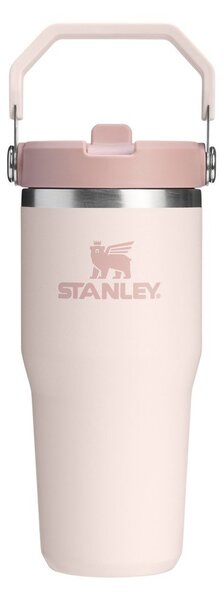 Svetlo rožnata termovka iz nerjavečega jekla 410 ml IceFlow™ Flip Straw 2.0 Tumbler Rose Quartz – Stanley