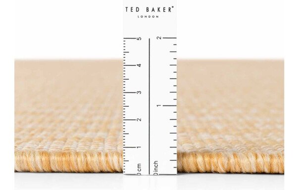 Oker rumena/kremno bela notranja in zunanja preproga 120x170 cm Haringey Linley – Ted Baker
