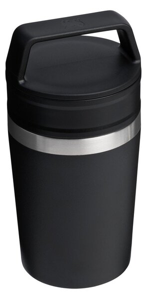 Črn termo lonček iz nerjavečega jekla 230 ml Café-To-Go Travel Mug Black 2.0 – Stanley