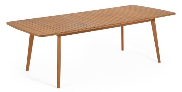 Vrtna miza iz masivnega lesa 100x240 cm Hanzel – Kave Home