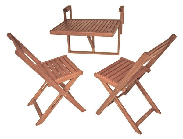 Obesna balkonska miza 64x65 cm Berkeley – Garden Pleasure