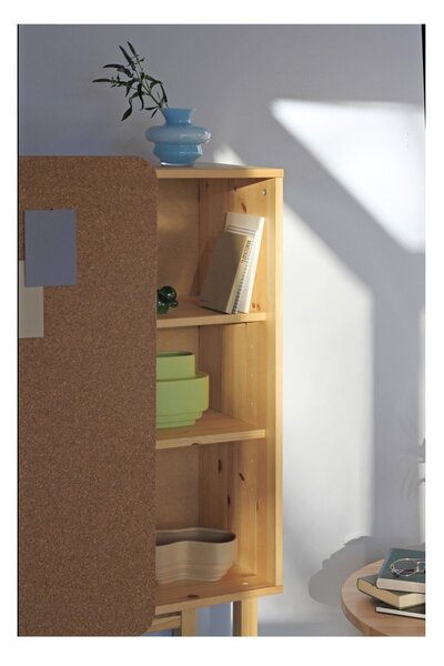 Knjižna omara iz borovega lesa 70x142 cm Slide - Karup Design