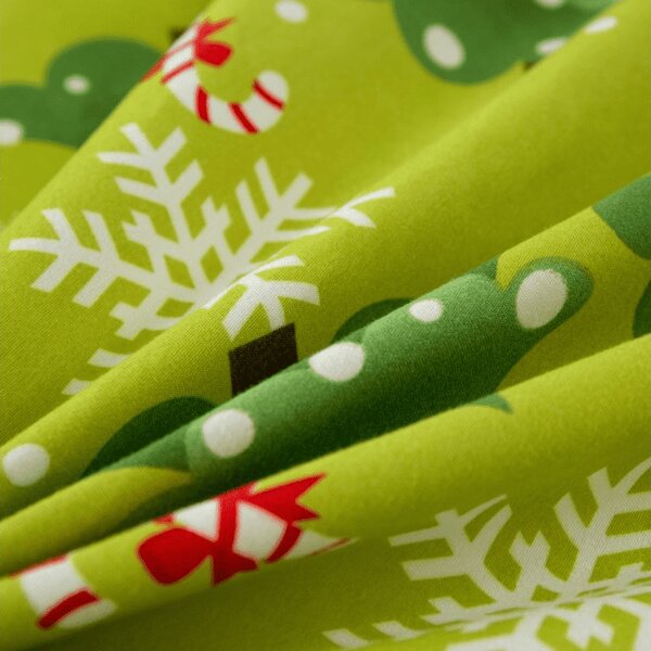 Posteljnina mikroflanel CHRISTMAS TREE zelena Dimenzije posteljnine: 70 x 90 cm | 140 x 220 cm