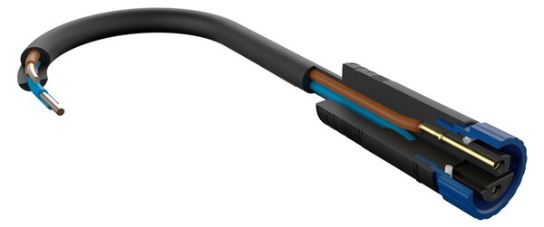 Paulmann Plug & Shine talna svetilka 93922 86 cm, zatemnjen, Črna, Kovina, Sodobni